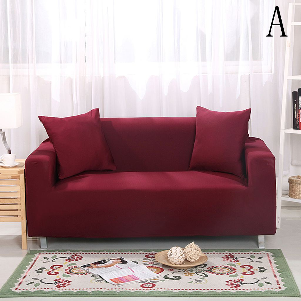 🥰1 Seater 🥰Warna Plain Color Sofa Murah Sarung Sofa Cover Elastic Protector