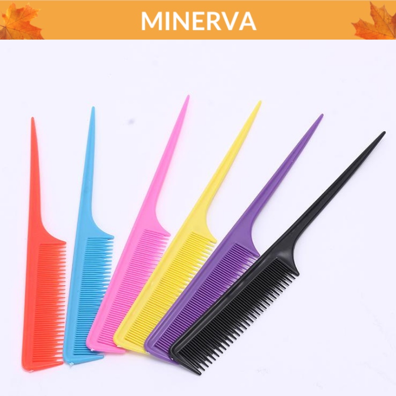 [GIA DỤNG] Lược nhựa rẽ ngôi đầu nhọn dụng cụ làm tóc