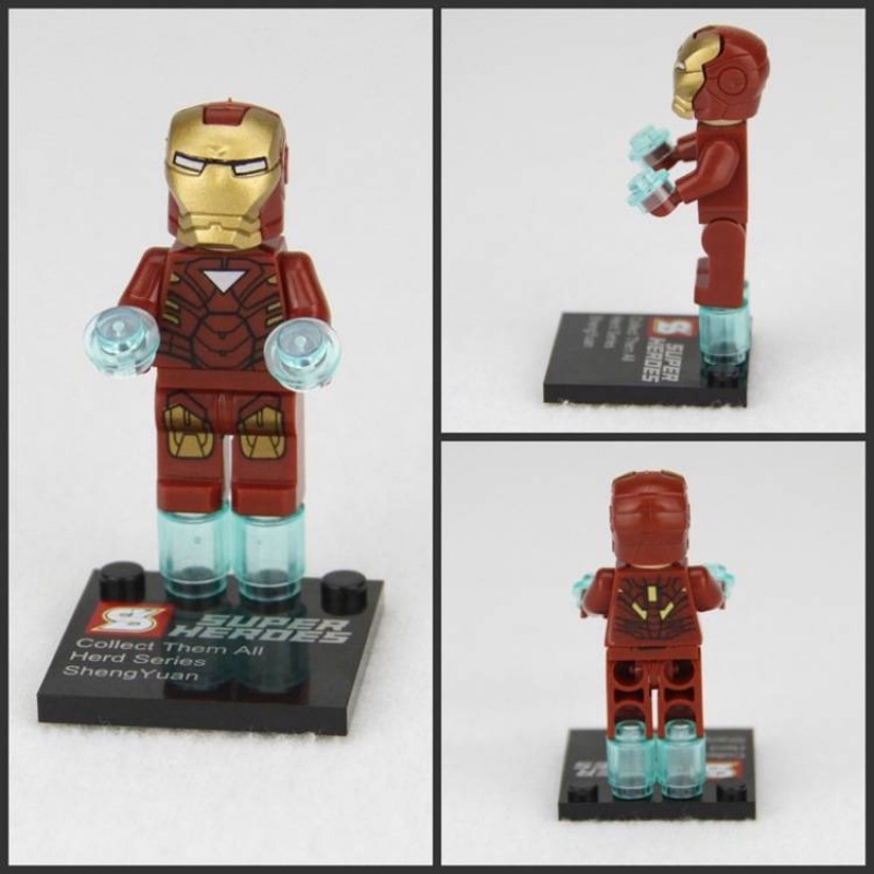 Bộ Lắp Ghép Mô Hình Nhân Vật Captain America