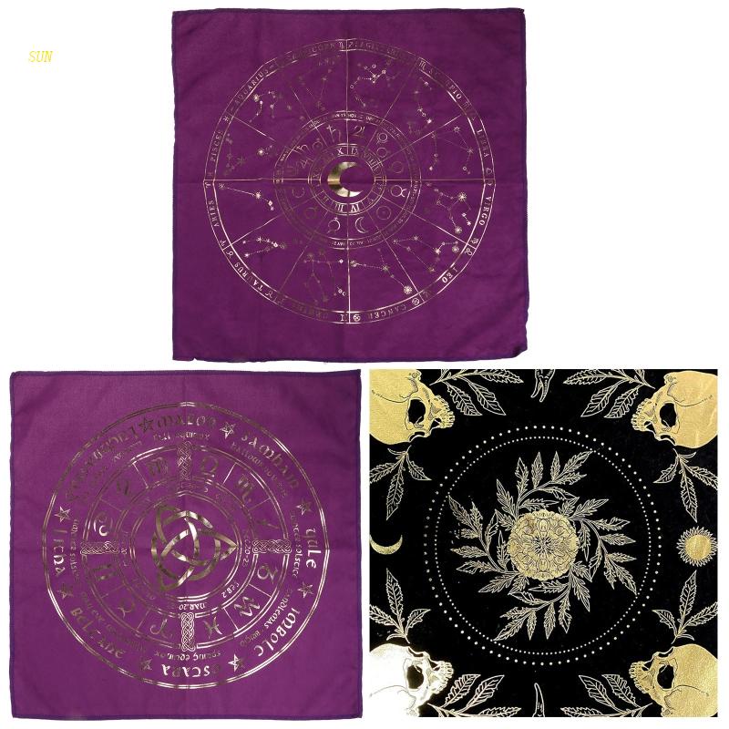 Tấm Thảm Trải Bàn Dùng Chơi Bài Tarot Độc Đáo