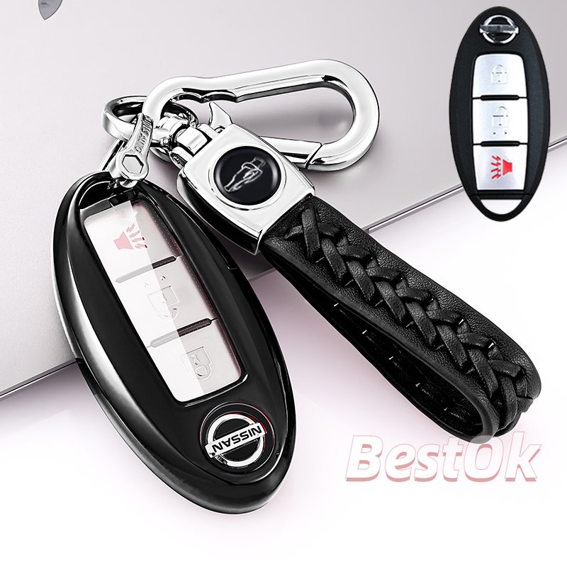 Vỏ Bảo Vệ Chìa Khóa Xe Hơi nissan Qashqai Juke nissan terra almera sentra Qashqai Juke F15 J10 J11 X-Trail T32 T31 Kicks Tiida Pathfinder Pulsar