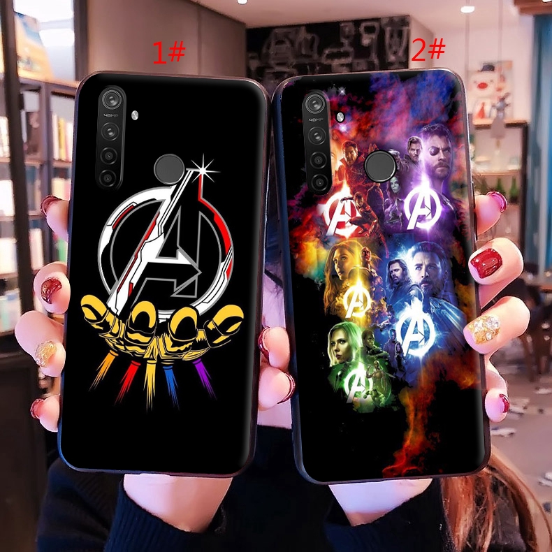 Ốp Lưng Tpu Mềm In Hình Siêu Anh Hùng The Avengers Cho Realme 2 / 3 / 5 Pro / A5 / X Lite / Q
