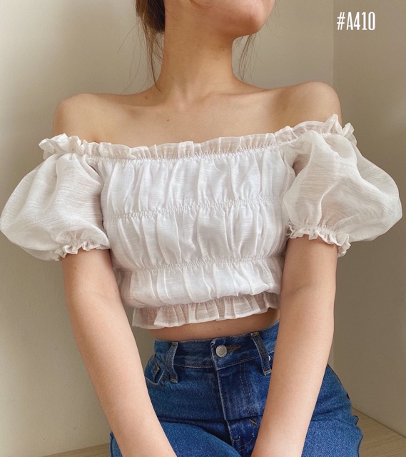 Áo kiểu Croptop Zeji Xb
