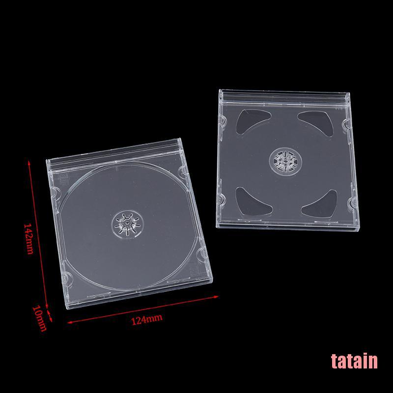 Hộp đựng đĩa CD / DVD tiêu chuẩn siêu mỏng trong suốt tiện dụng