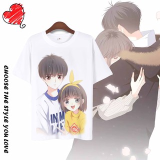 Áo thun in hình Áo Thun Truyện Tranh Manhua Con Tim Rung Động Dễ Thương độc đẹp giá rẻ