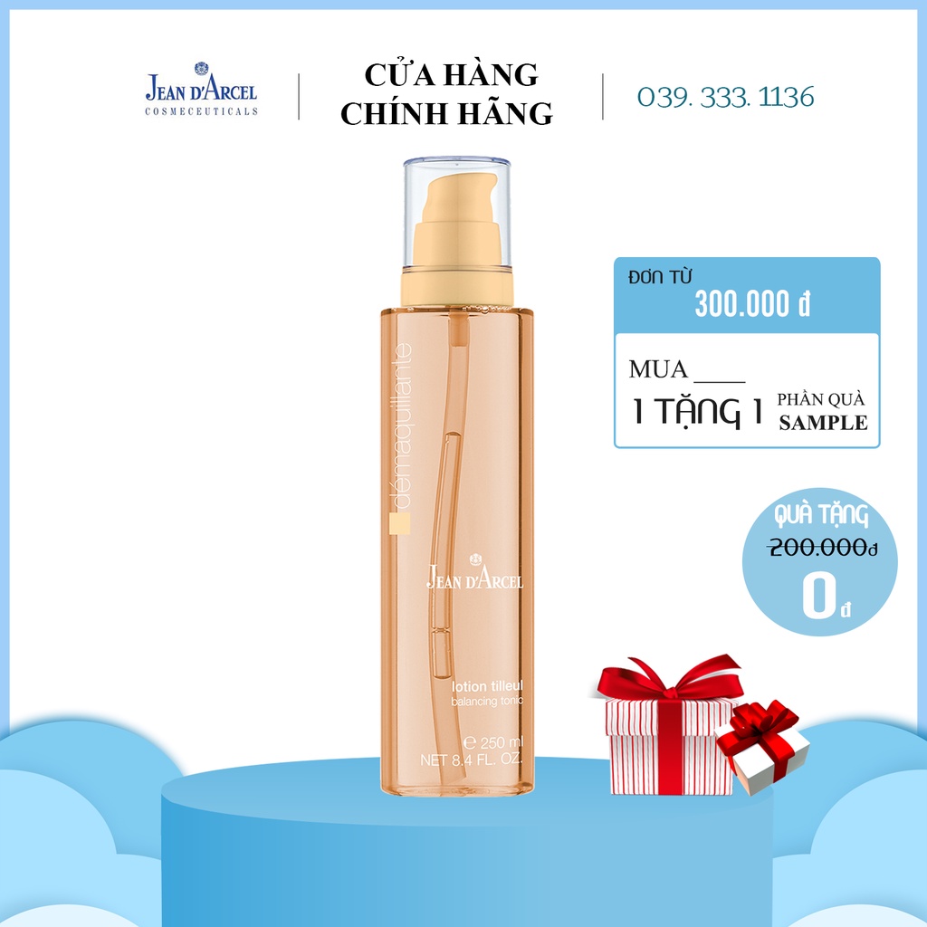 [CHÍNH HÃNG] Nước hoa hồng cho da thường và hỗn hợp Jean D'arcel_ Balancing Tonic 250ml