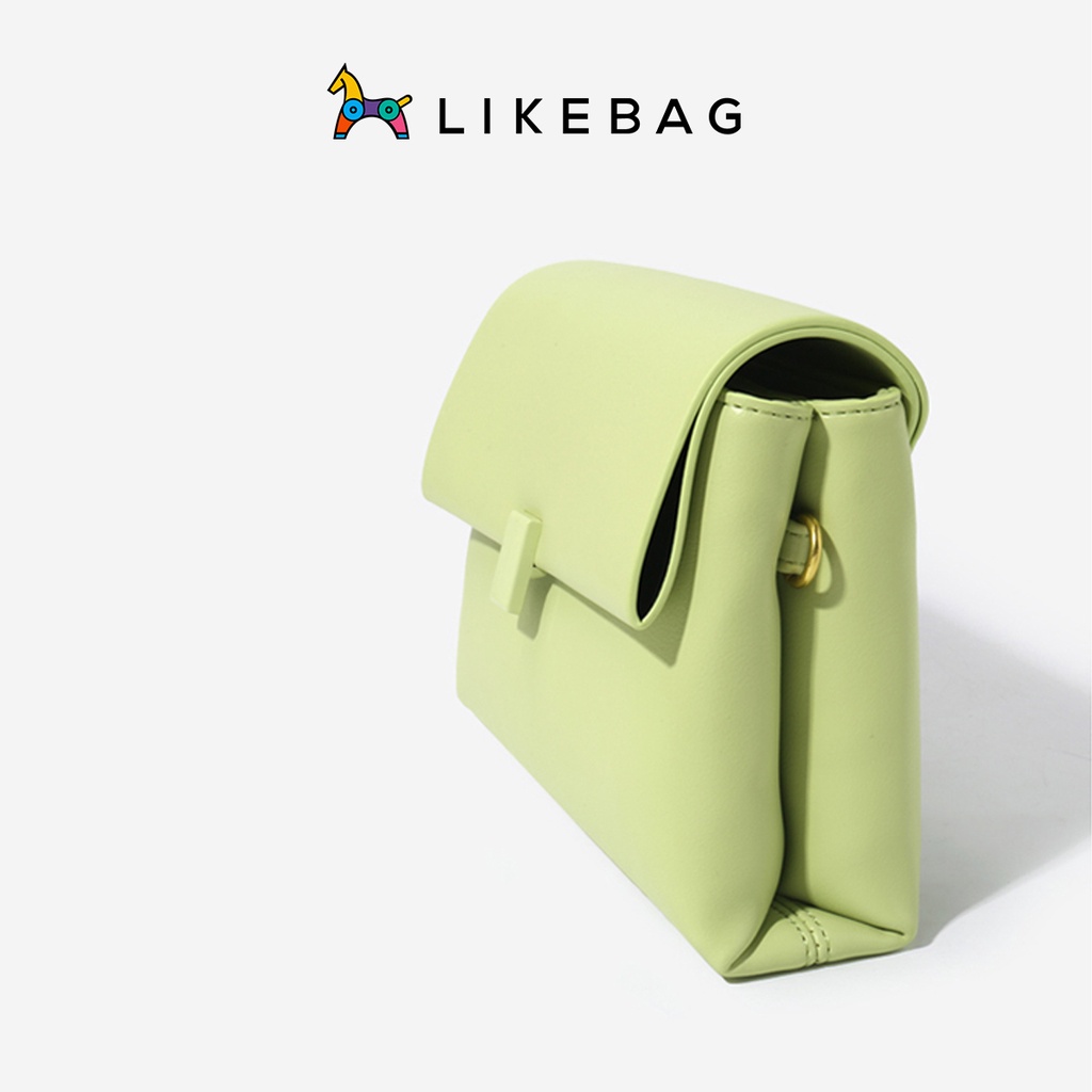 Túi đeo chéo nữ màu pastel LIKEBAG kiểu dáng Hàn Quốc 9784 - LIBAGI