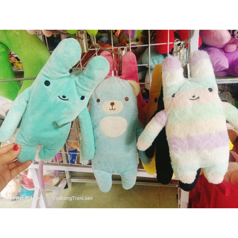 Gấu bông thỏ nhiều màu sắc