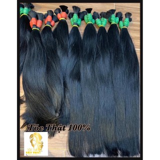 [Mã SKAMLTSM9 giảm 10% đơn 99K] Tóc nối tóc thật 100% bán theo bó