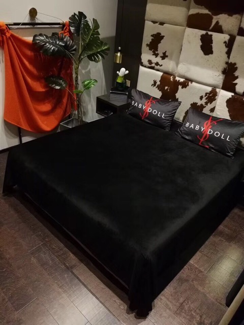 FREESHIP 99K TOÀN QUỐC_BỘ CHĂN GA GỐI NỈ NHUNG 5D 4 MÓN. Free bo chun theo kích thước