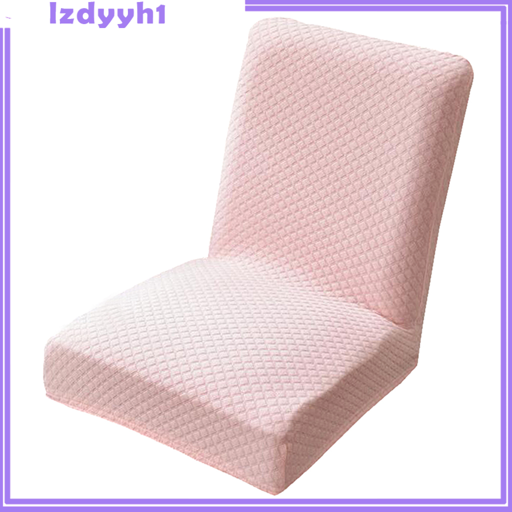 JoyDIY Knitted One-piece Dining Room Chair Cover Slipcover Protector  Purple