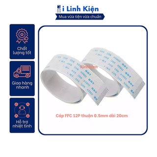 Cáp FFC 12P thuận 0.5mm dài 20cm