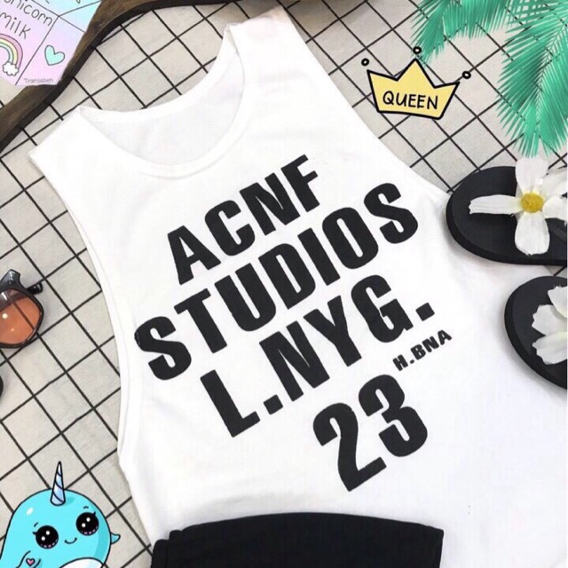 Áo tanktop, 3 lỗ chữ 23