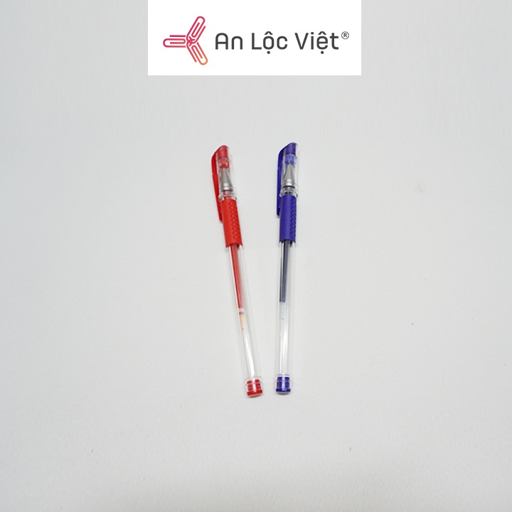 10 Cây Bút Mực Gel Mini Vỏ Nhựa - Ngòi 0.5mm ZXB Màu Mực Xanh Dương/Đỏ/Đen