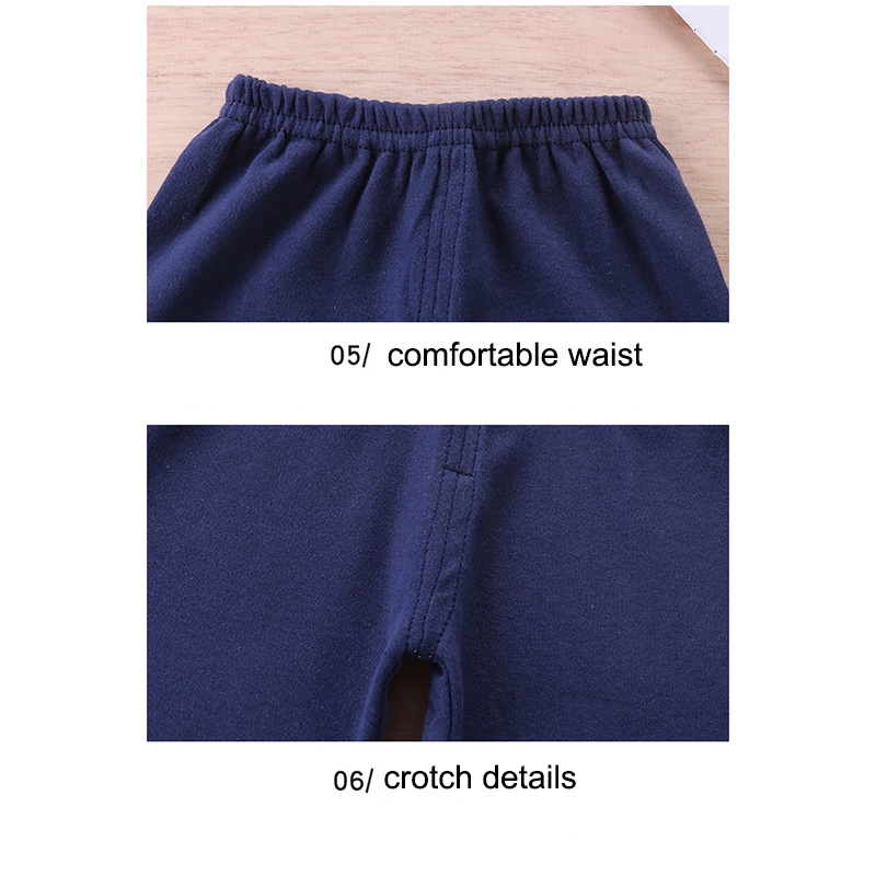 Bộ đồ ngủ tay dài 100% cotton in họa tiết hoạt hình thời trang mùa đông cho bé