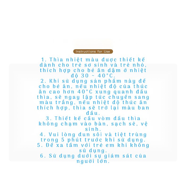 [Mẹ&amp;bé] SET 2 THÌA ĂN DẶM ĐỔI MÀU CHO BÉ