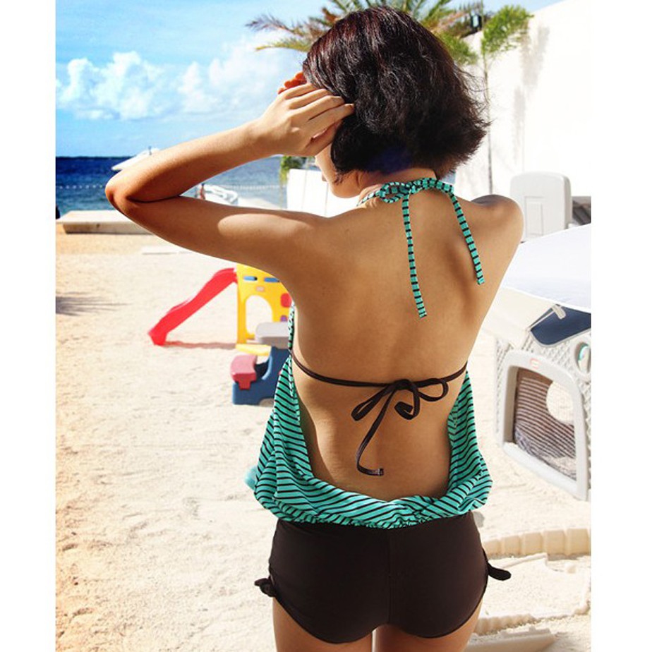 Đồ bơi nữ 1 mảnh cho nàng bụng to