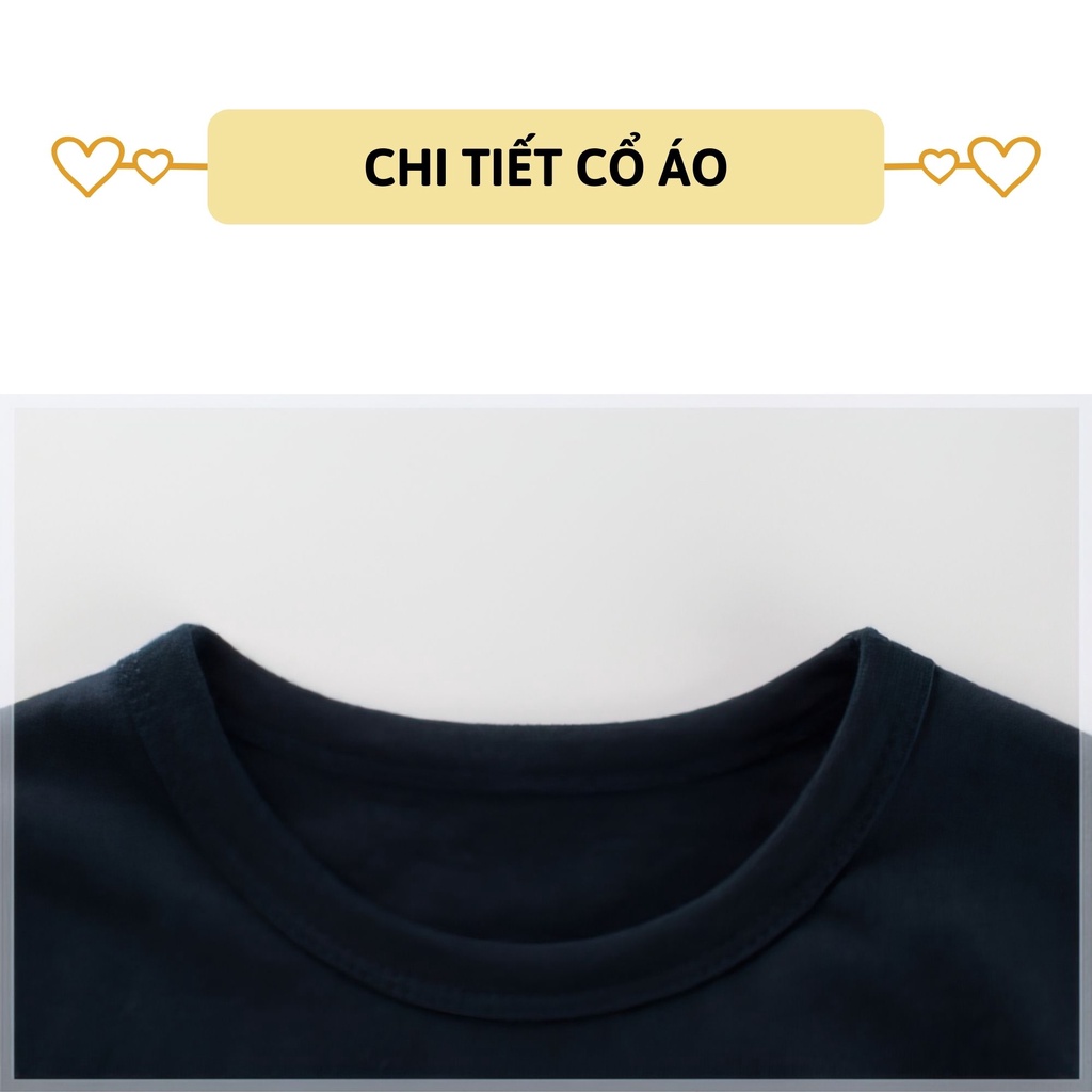 Áo thun dài tay bé trai 27Kids áo thu đông nam 100% Cotton cho trẻ từ 2-10 tuổi BLTS3