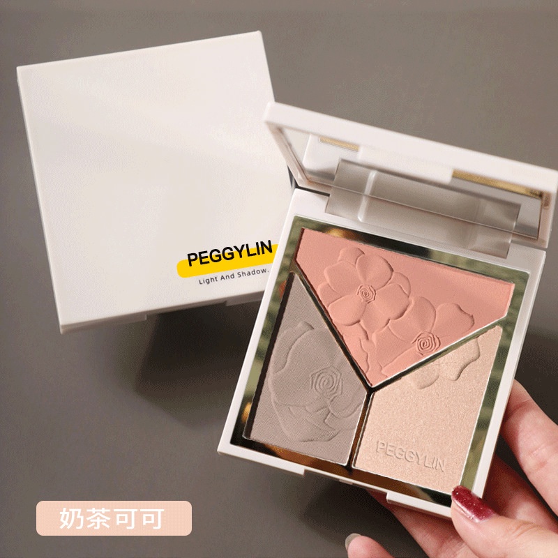 Phấn má Peggylin, phấn bắt sáng tạo khối highlight nội địa trung F27 - Sammi beauty