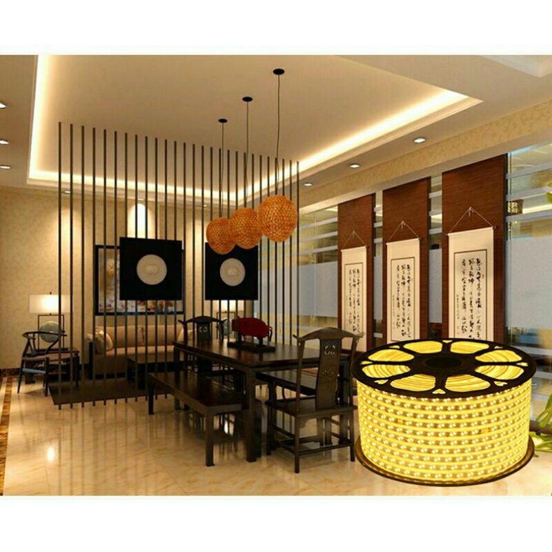 Đèn LED trang trí- 2 hàng 2835,As TRẮNG VÀNG (mét)