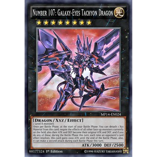 [ Bài Yugioh In ] Galaxy-Eyes Photon Dragon Deck 2021 ( Tháng 2 )
