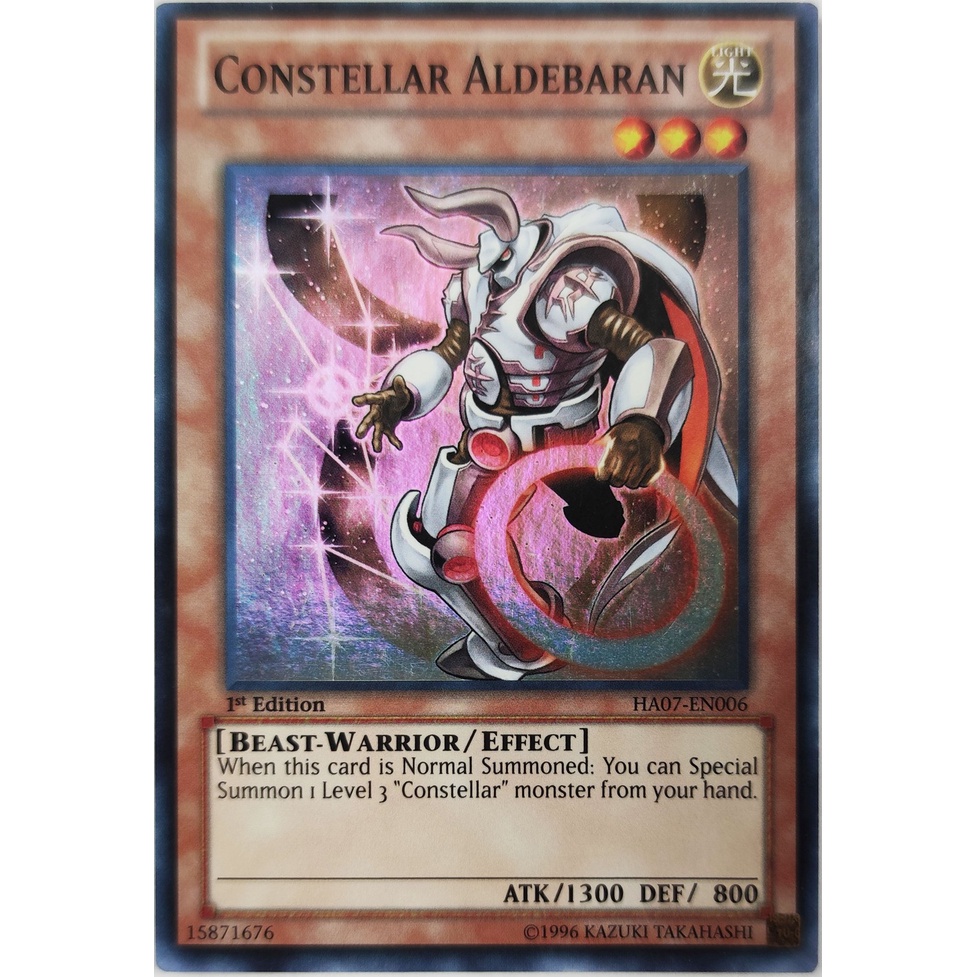 [Thẻ Yugioh] Constellar Aldebaran |EN| Super Rare