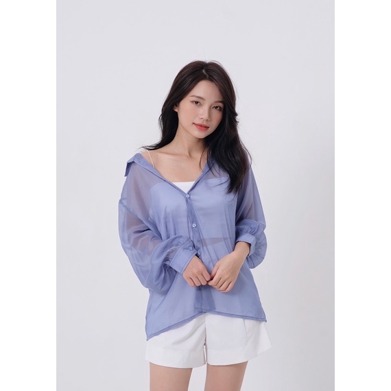 Sơmi tơ lụa mỏng Elly clothing