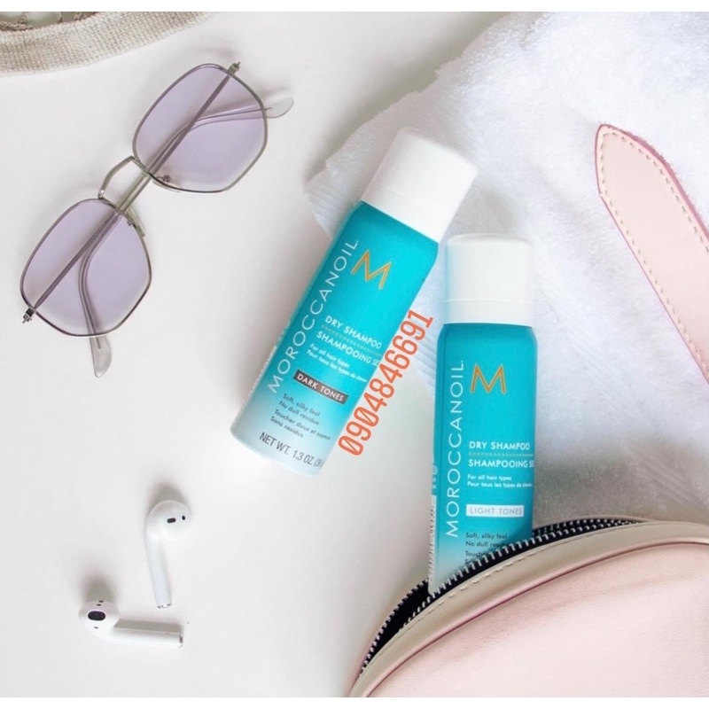 Dầu gội khô Moroccanoil 323ml Tông Tối