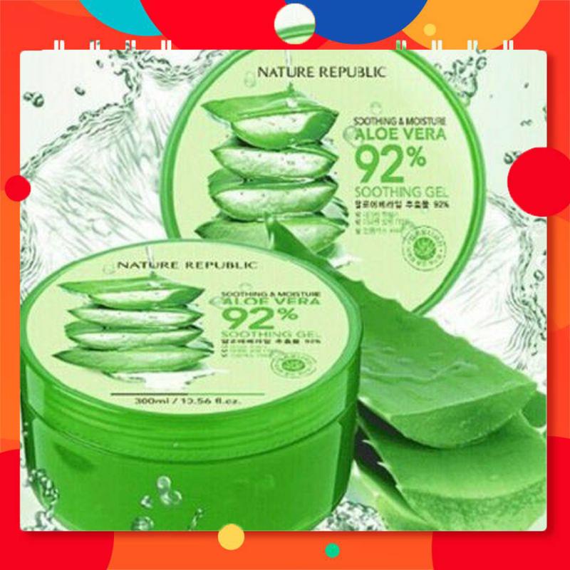 Gel lô hội đa năng aloe vera nature republic 92 – Hàn quốc