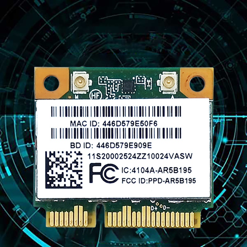 Thẻ Mạng Không Dây Cho Lenovo G480 G580 G780 Y480 Y580 Y570 2.4g 150mbps Bluetooth 3.0 Mini Pcie Ar5B195 | BigBuy360 - bigbuy360.vn