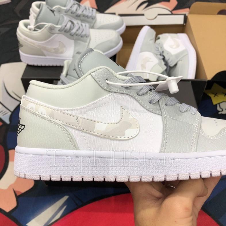 Giày Jordan 1 Low White Camo