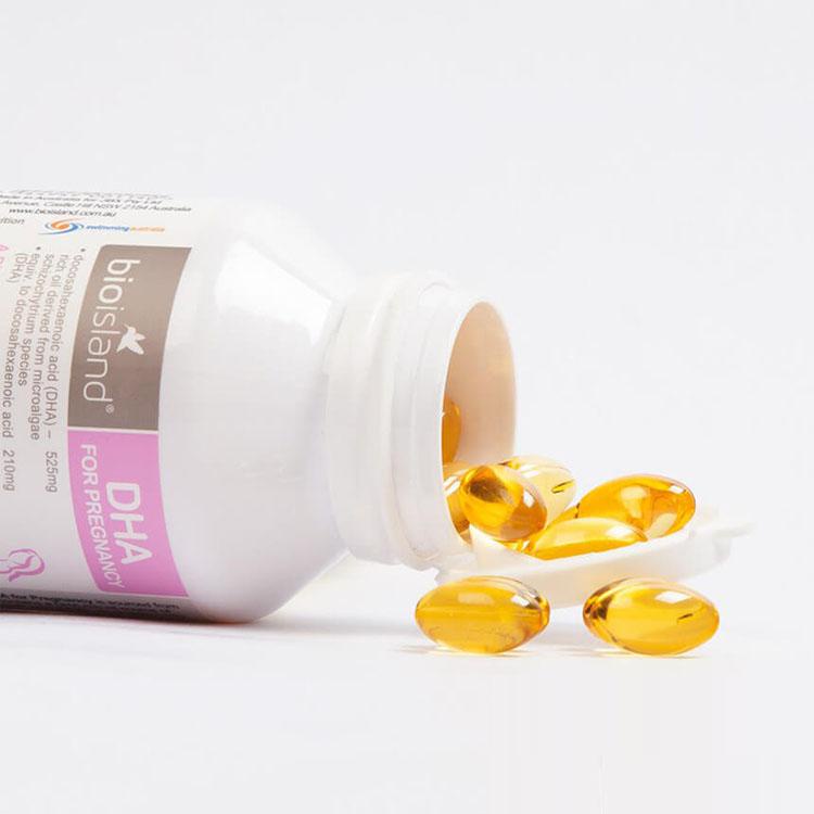 Viên uống DHA Bio Island 60 viên, viên uống bổ sung vitamin cho mẹ bầu - Monnie Kids