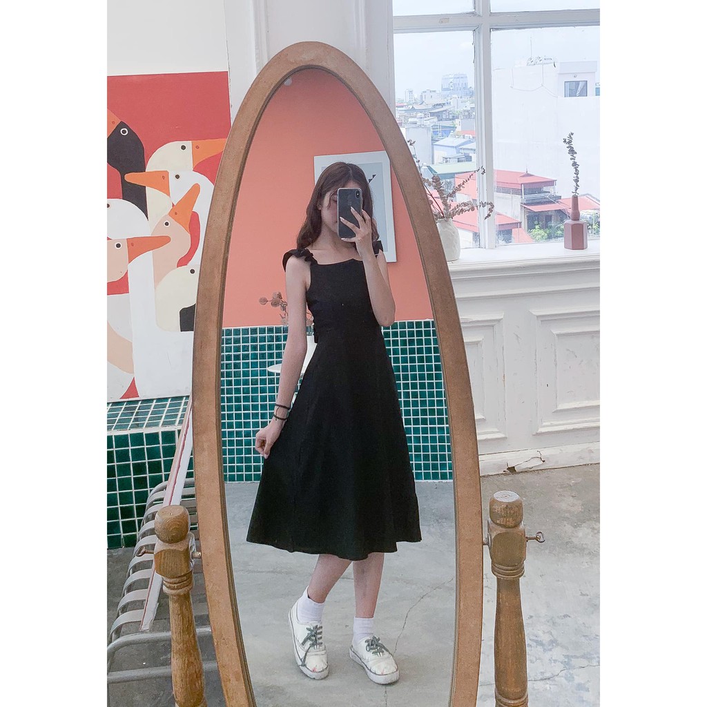 [MẪU MỚI] Đầm công chúa phối nơ lưng đơn giản xinh xắn | BigBuy360 - bigbuy360.vn