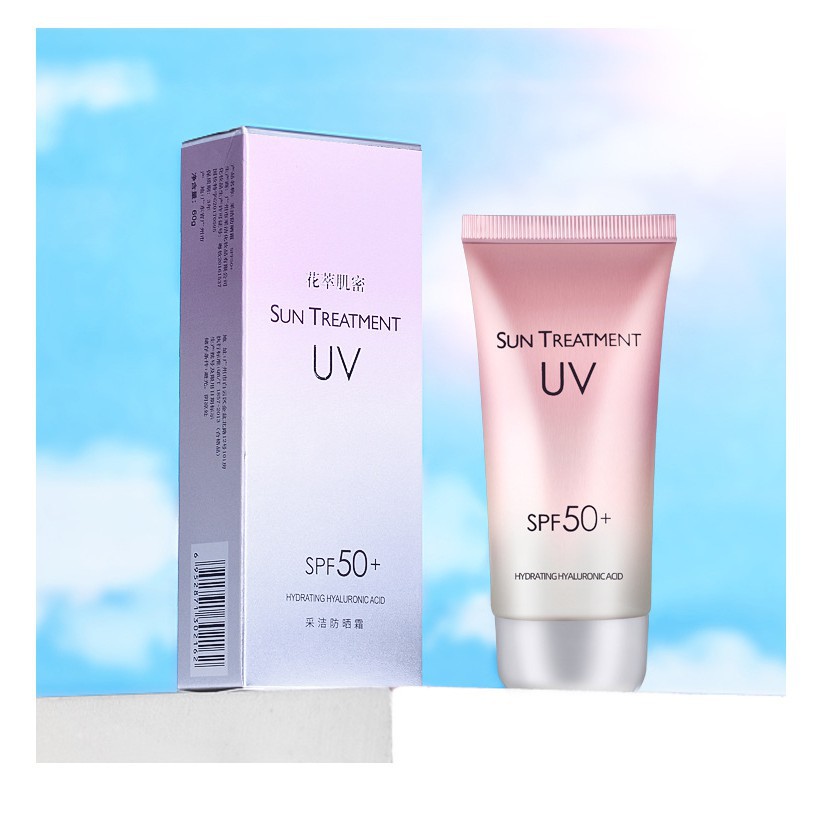 Kem Chống Nắng Chống Tia UV Sun Treatment SPF 50+ Nội Địa Trung, Dưỡng Da Trắng Hồng Rạng Rỡ GOTSTORE