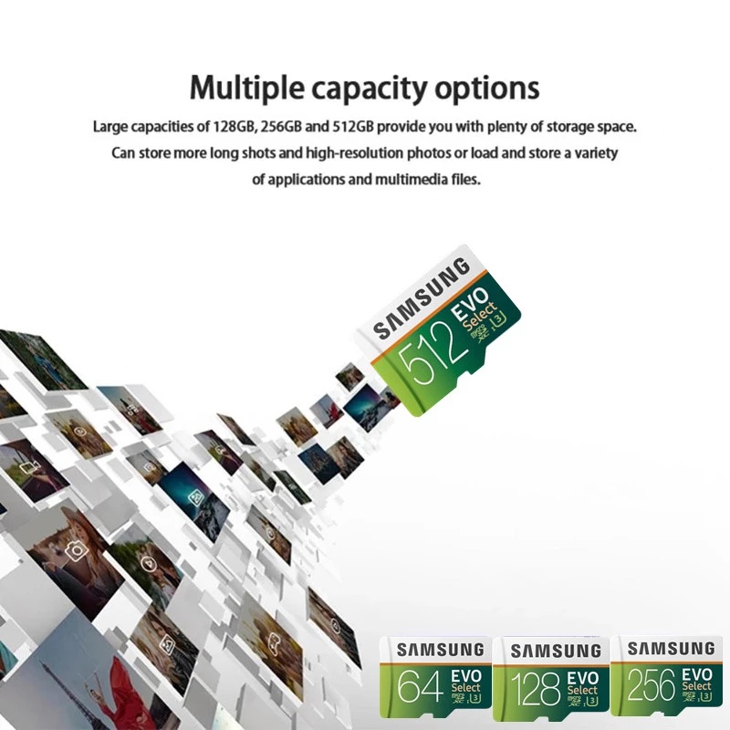 Thẻ Nhớ Samsung Micro SD TF 128GB UHS-1 100MB / S TF