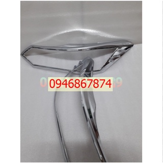 Ốp viền đèn pha, hậu mạ crom cho xe - toyota vios 2014-2017