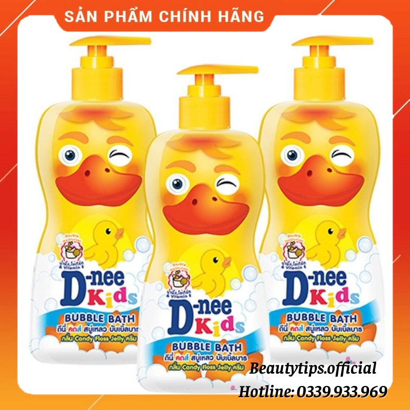 SỮA TẮM GỘI TRẺ EM DNEE KIDS 400ML CHAI TO