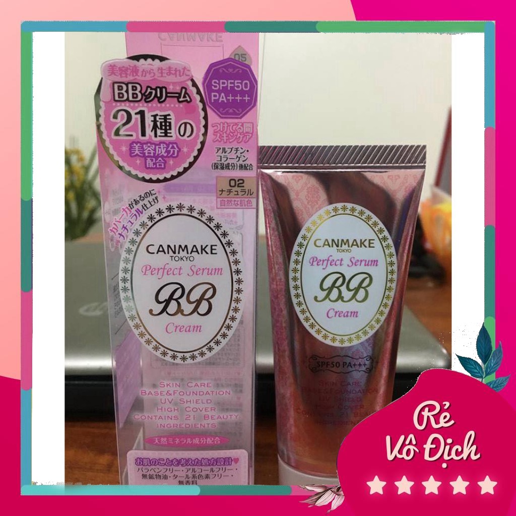 Kem nền trang điểm CANMAKE BB CREAM - TLShop mesu