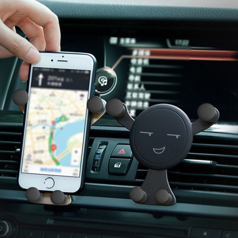 【Ready Stock】 Car Installation Vent Fashion Gravity Bracket Universal Mobile For Phone GPS 【LiveliHood】