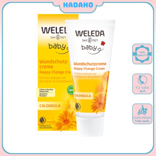Kem chống hăm Weleda dòng hữu cơ cao cấp [Mẫu mới+ bill ]- Hàng Đức