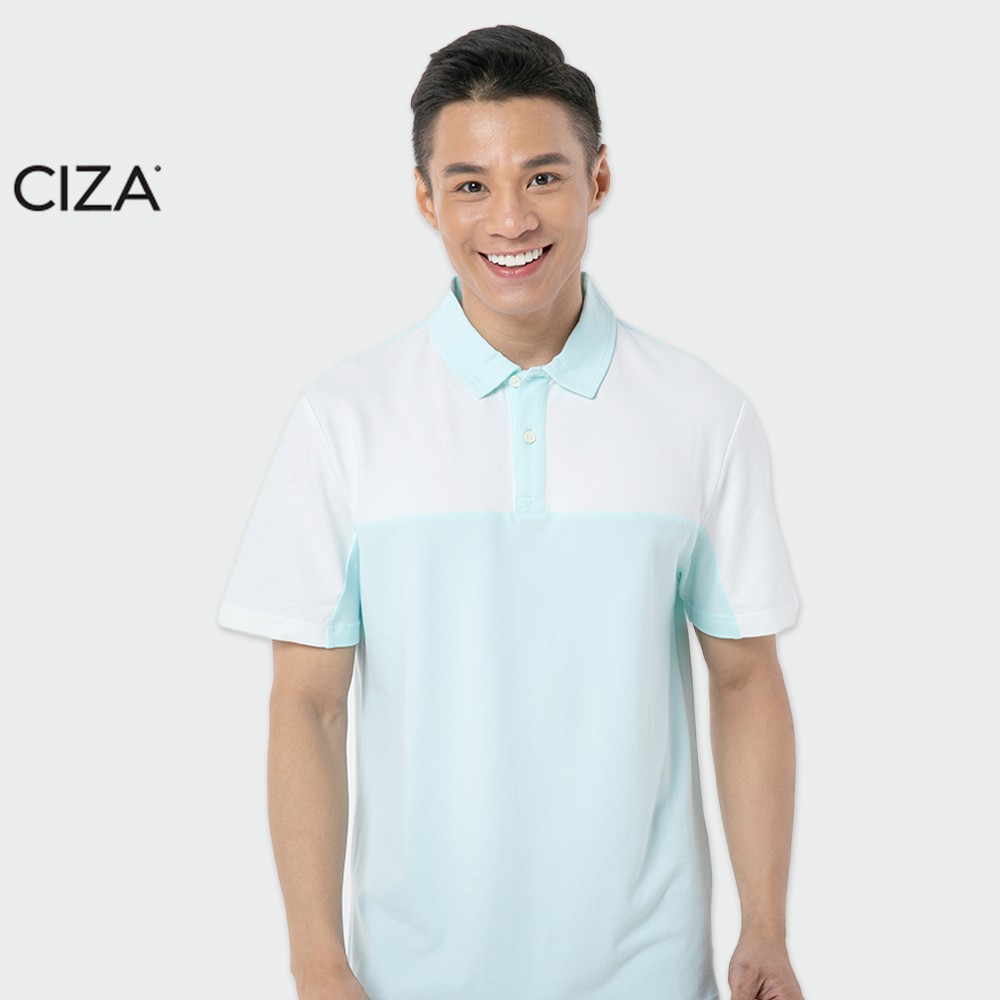Áo Polo CIZA Cotton Phối Màu Thanh Lịch APNC06