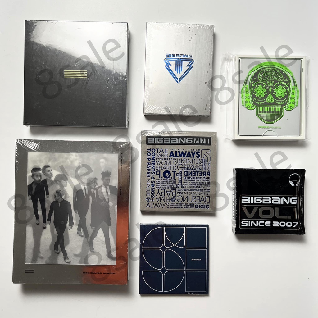 BIGBANG | Album các loại (Bộ ảnh thần tượng) - Hàng chính hãng