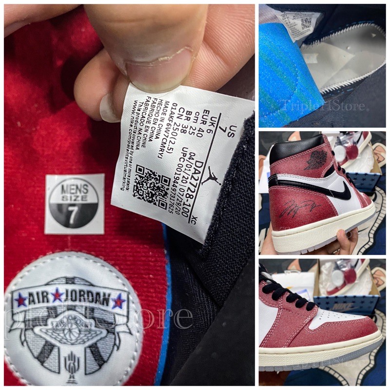 [TripleHStore] Giày Jordan 1 Retro High Trophy Room Chicago - Sc | BigBuy360 - bigbuy360.vn