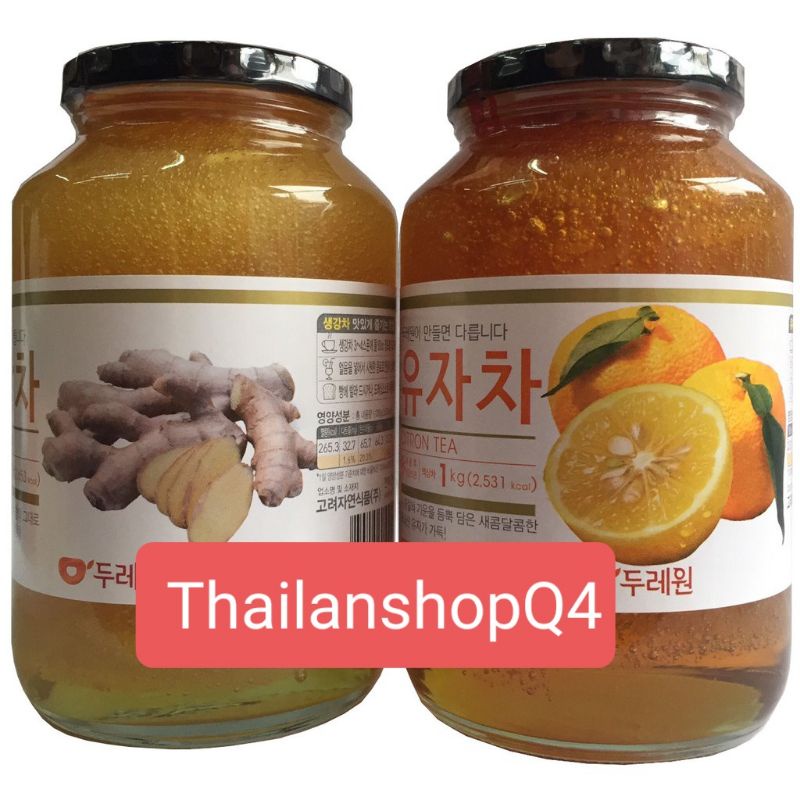 Trà Chanh/ Trà gừng Mật Ong Hàn Quốc Cao Cấp 1kg HSD 7/2023 | BigBuy360 - bigbuy360.vn