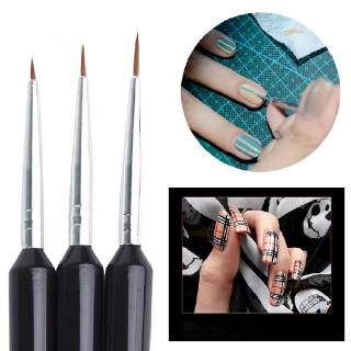 Set 3 Cọ Vẽ Móng Tay 536''