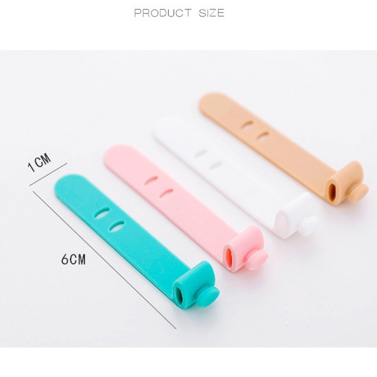 Dụng Cụ Quấn Dây Tai Nghe Bằng Silicone Tiện Dụng