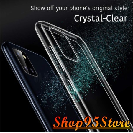 Ốp lưng Silicon Samsung Galaxy Note 10 Lite dẻo trong siêu mỏng