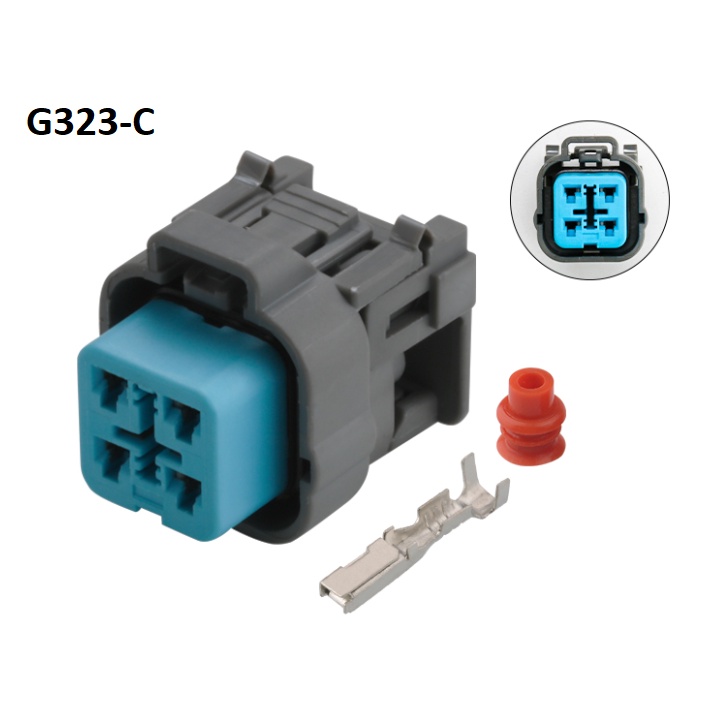 G323-Giắc cắm máy bơm nhiên liệu điện tử Odyssey 4 lỗ