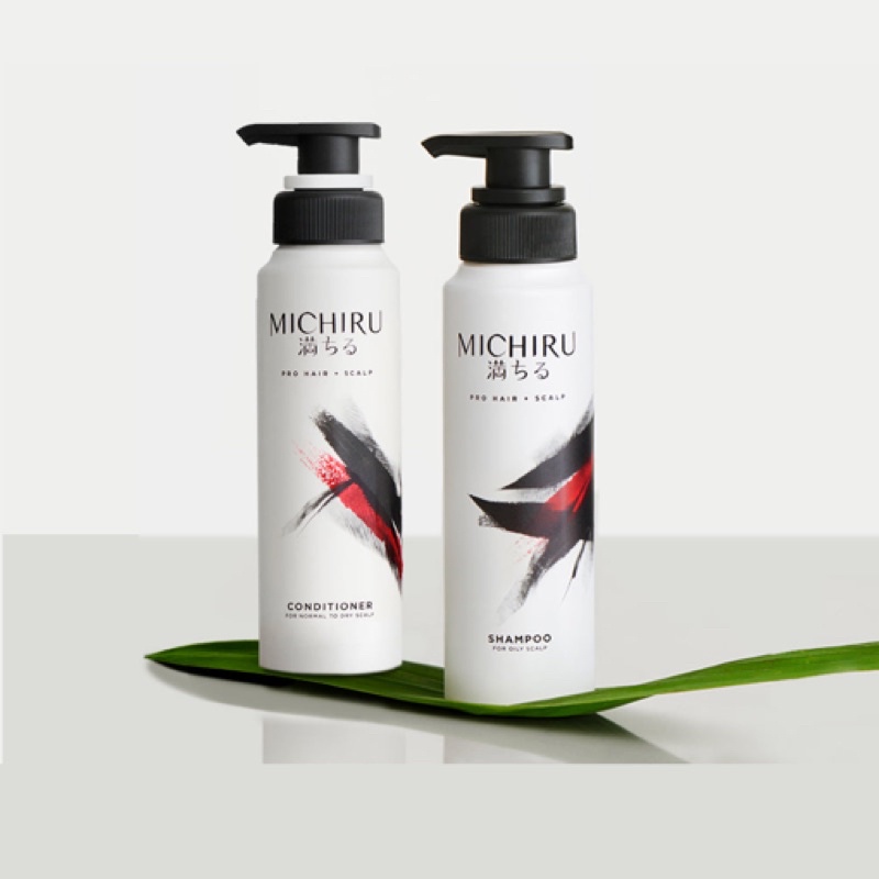 Bộ Gội Xả Michiru Ngăn Gãy Rụng 95% & Làm Dày Tóc Dành Cho Da Đầu Thường/Nhờn