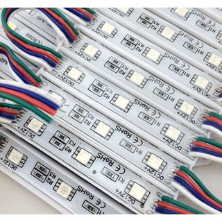 20 led module 3 bóng 5050 7 màu 12v